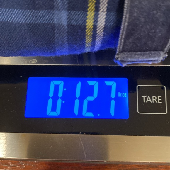 Aerie red blue flannel plaid pajama pants Small Short Velvet Tie - Picture 11 of 11